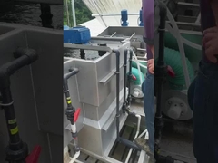 Thép không gỉ tự động khử nước Multi Disc Screw Press Stacked Screw Sludge Dehydrator